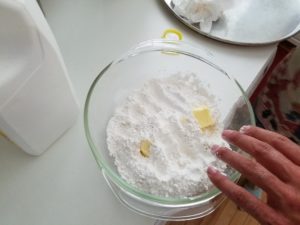 Image: bowl of flour