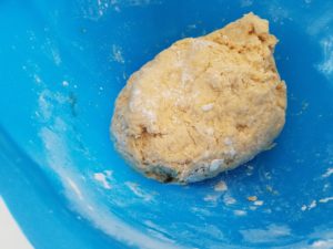 Image: Sweet potato biscuit dough