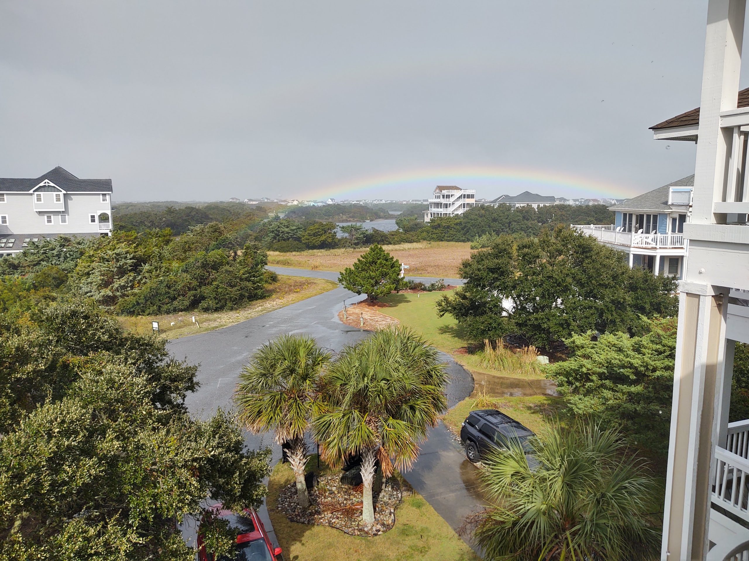 Image: Rainbow on Hatteras Island