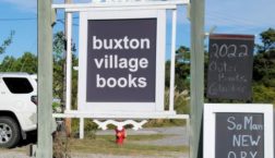 Image: Buxton Village Book Sign