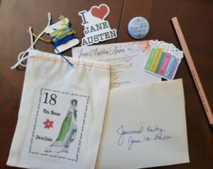 Image: Goodie bag from a Jane Austen Tea Party